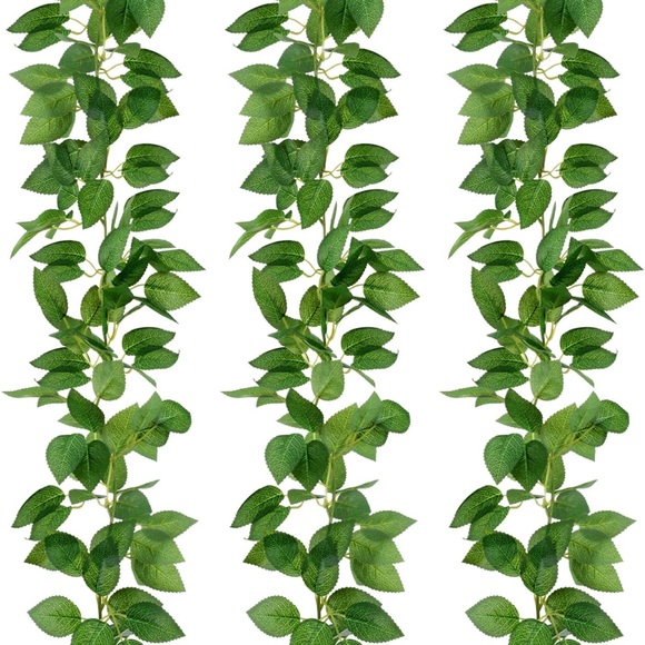 120Pack | Faux Ivy Leaves Garland Wedding Greenery Vines - Picture 7 of 11